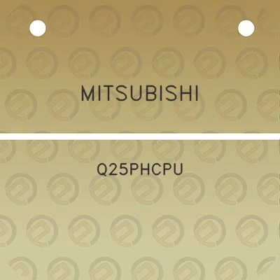 mitsubishi-q25phcpu