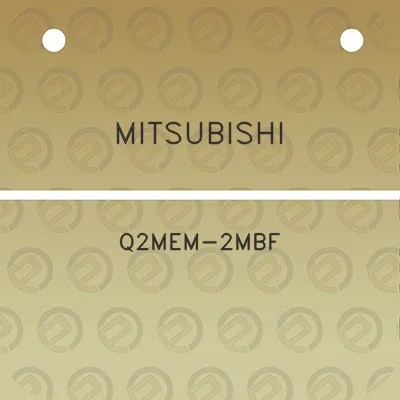 mitsubishi-q2mem-2mbf