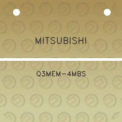 mitsubishi-q3mem-4mbs