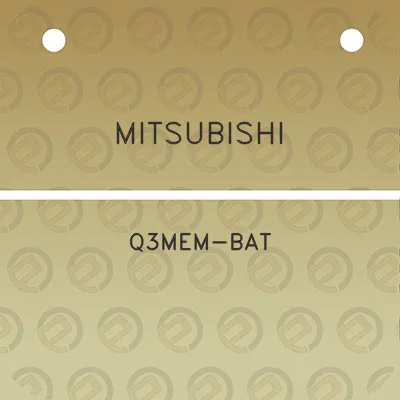 mitsubishi-q3mem-bat