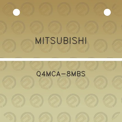 mitsubishi-q4mca-8mbs