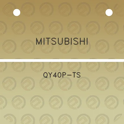 mitsubishi-qy40p-ts