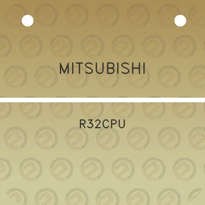 mitsubishi-r32cpu