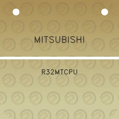 mitsubishi-r32mtcpu