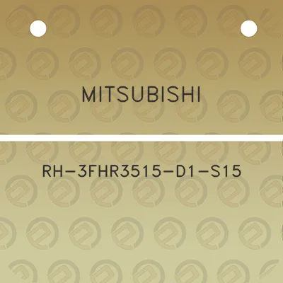 mitsubishi-rh-3fhr3515-d1-s15