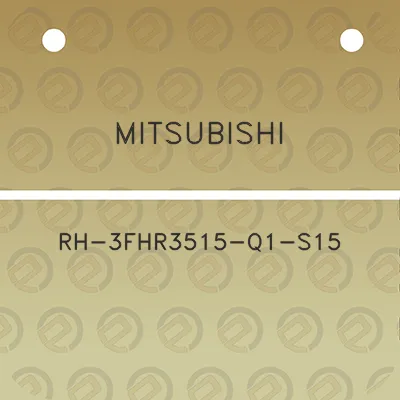 mitsubishi-rh-3fhr3515-q1-s15