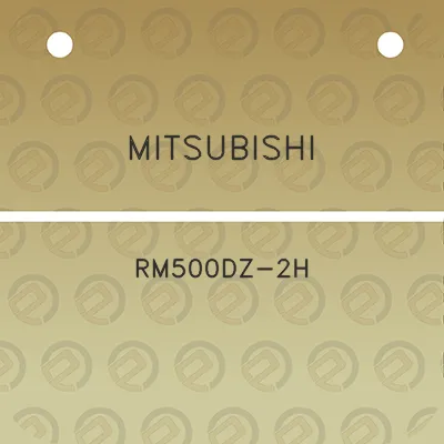 mitsubishi-rm500dz-2h