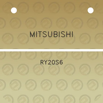 mitsubishi-ry20s6