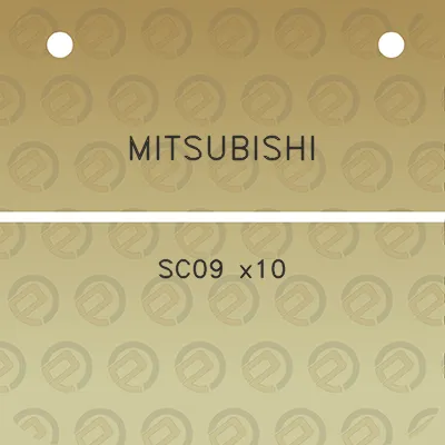 mitsubishi-sc09-x10