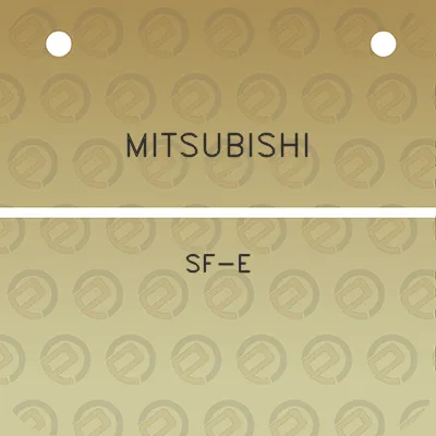 mitsubishi-sf-e