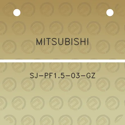 mitsubishi-sj-pf15-03-gz