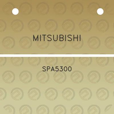 mitsubishi-spa5300