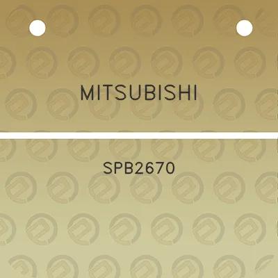 mitsubishi-spb2670