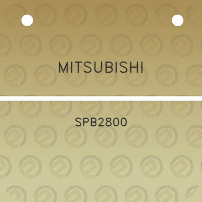 mitsubishi-spb2800