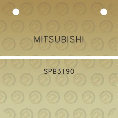 mitsubishi-spb3190