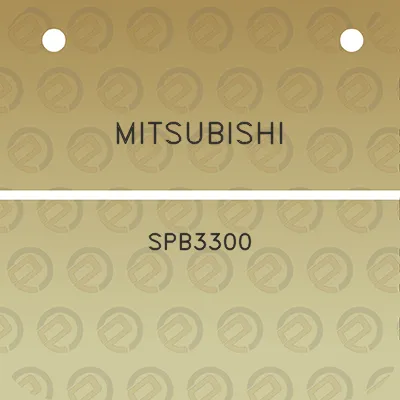 mitsubishi-spb3300