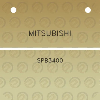 mitsubishi-spb3400