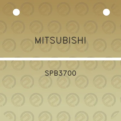 mitsubishi-spb3700