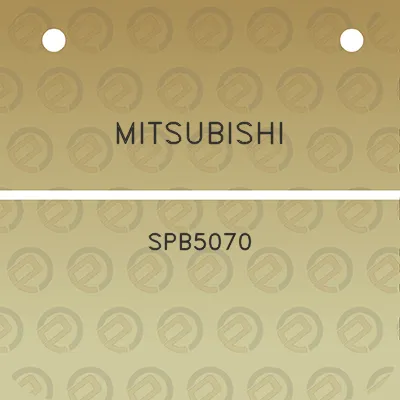 mitsubishi-spb5070