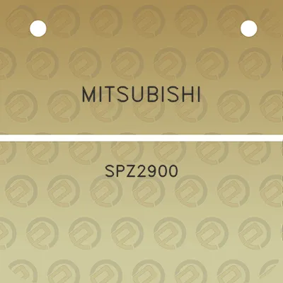 mitsubishi-spz2900