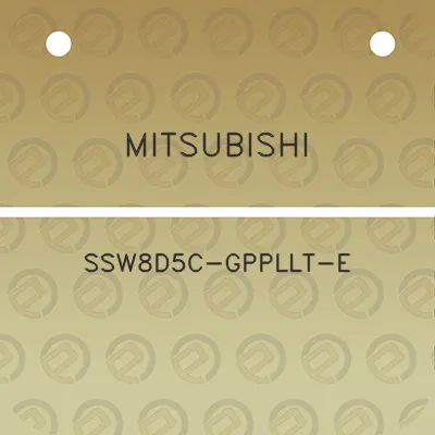 mitsubishi-ssw8d5c-gppllt-e