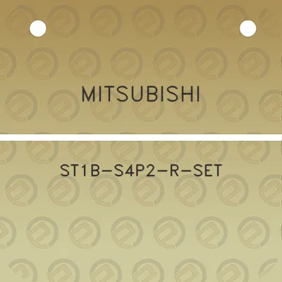 mitsubishi-st1b-s4p2-r-set