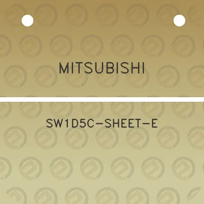 mitsubishi-sw1d5c-sheet-e