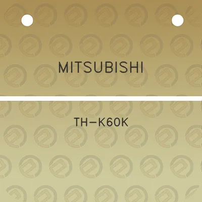 mitsubishi-th-k60k