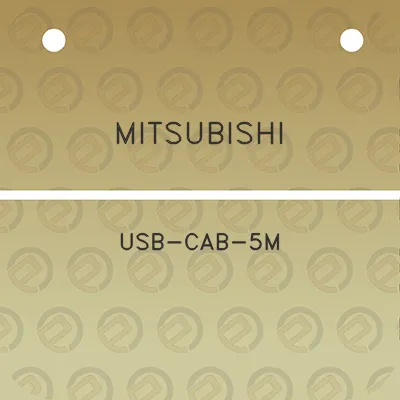 mitsubishi-usb-cab-5m