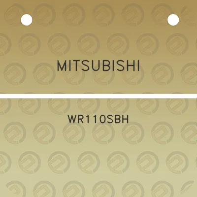 mitsubishi-wr110sbh