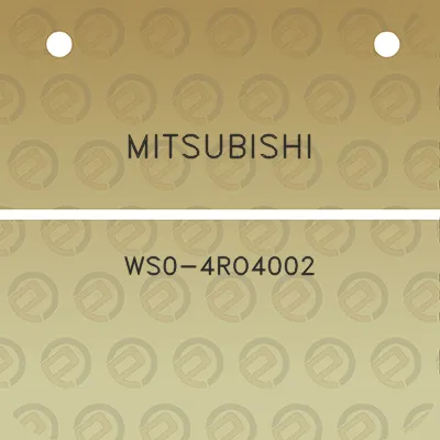 mitsubishi-ws0-4ro4002