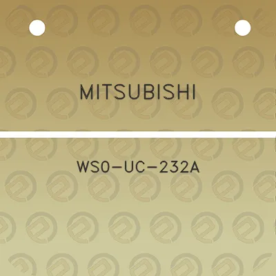 mitsubishi-ws0-uc-232a