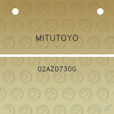 mitutoyo-02azd730g