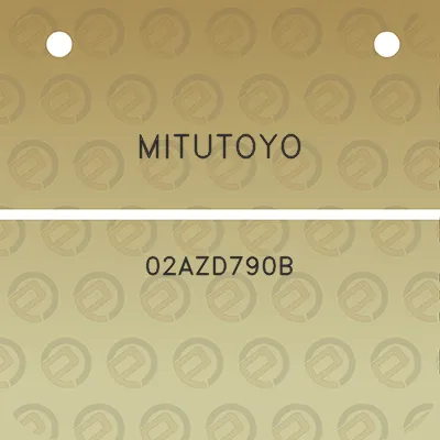 mitutoyo-02azd790b