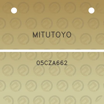 mitutoyo-05cza662