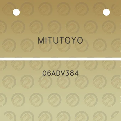 mitutoyo-06adv384