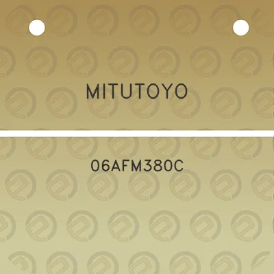 mitutoyo-06afm380c