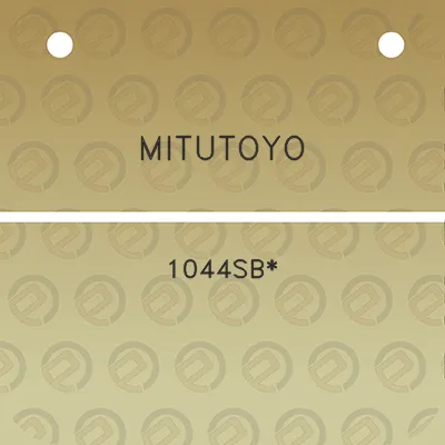 mitutoyo-1044sb