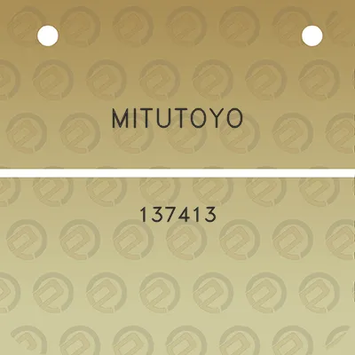 mitutoyo-137413