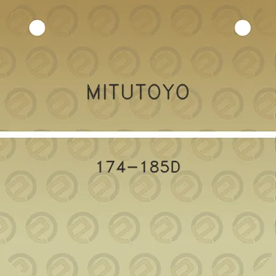 mitutoyo-174-185d