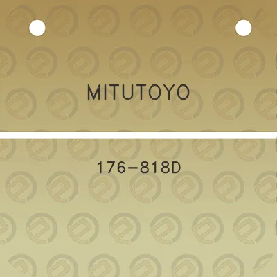 mitutoyo-176-818d