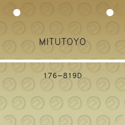 mitutoyo-176-819d