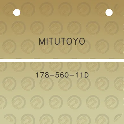 mitutoyo-178-560-11d