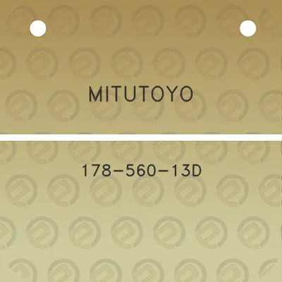 mitutoyo-178-560-13d