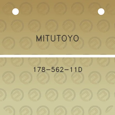 mitutoyo-178-562-11d