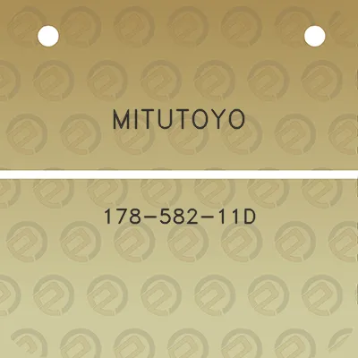 mitutoyo-178-582-11d