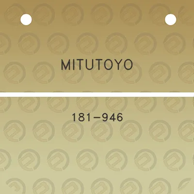 mitutoyo-181-946