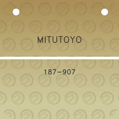 mitutoyo-187-907