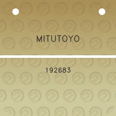 mitutoyo-192683