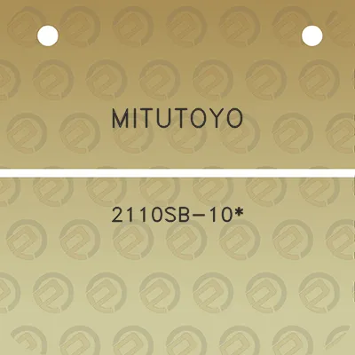 mitutoyo-2110sb-10